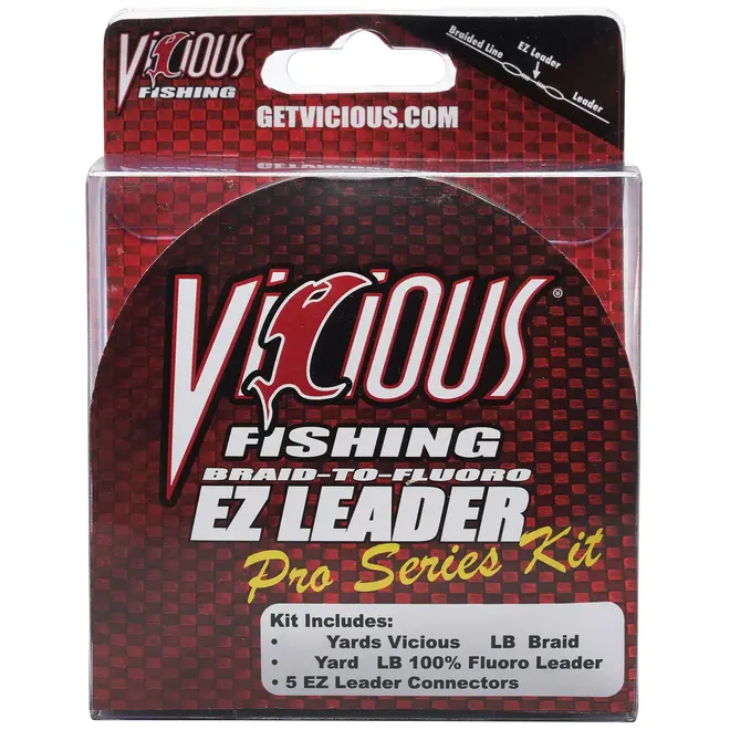 Vicious Braid to Fluoro Kit 10/150 Braid -...