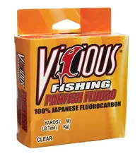 Vicious Panfish Fluoro 4lb 100yd - Clear
