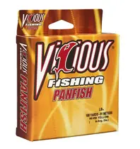 Vicious Panfish Mono 2lb 330yd - Hi-Vis Yellow