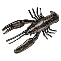 Yum 3.5" Crawbug 8pk - Black Neon