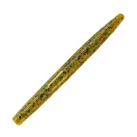 Yum 5" Dinger 8pk - Pumpkin Pepper Green Flake