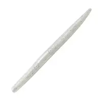 Yum 5" Dinger 8pk - Pearl Silver Flake