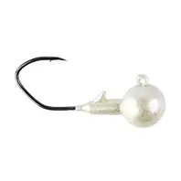 Yum 3/16oz FF Jighead 3ct - Pearl