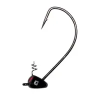 Yum 3/8oz Pumpkin Head Jig 4/0 2pk - Black
