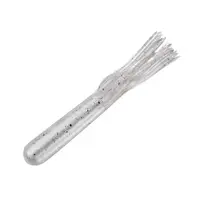 Yum 4" Tube 10pk - Pearl/Silver Flake