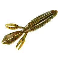 Yum 4.25" Wooly Bug 8pk - Watermelon Red Flake