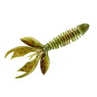 Yum 4" Wooly Hawg Craw 7pk - Dark Grasshopper