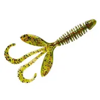Yum 4.5" Wooly Hawgtail 8pk - Watermelon Red Flake
