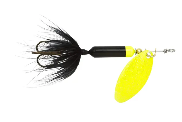 Rooster Tail 1/8oz - Black Chartreuse