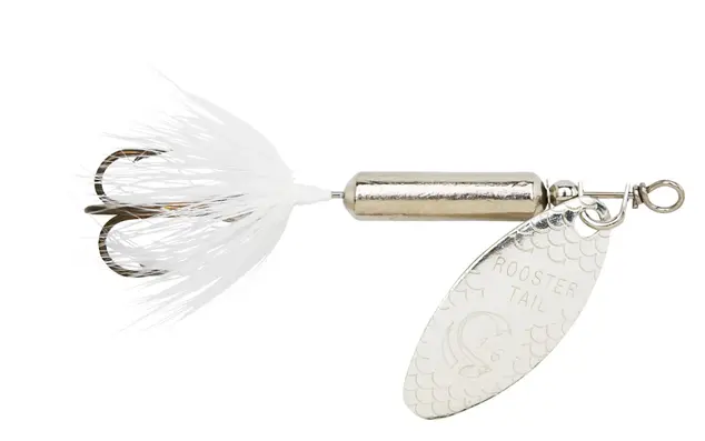 Rooster Tail 1/8oz - Chrome Whitetail