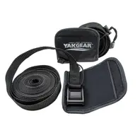 Yak Gear 15' Tie Down Straps with Cover (2 pk)