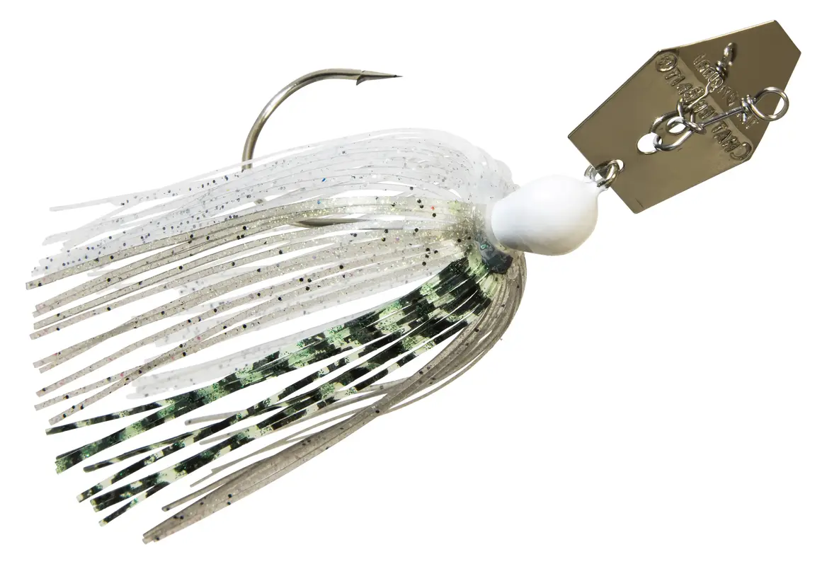 CBMM12-01: Z-Man Chatterbait Mini Max 1/2oz - Pearl Ghost (Z