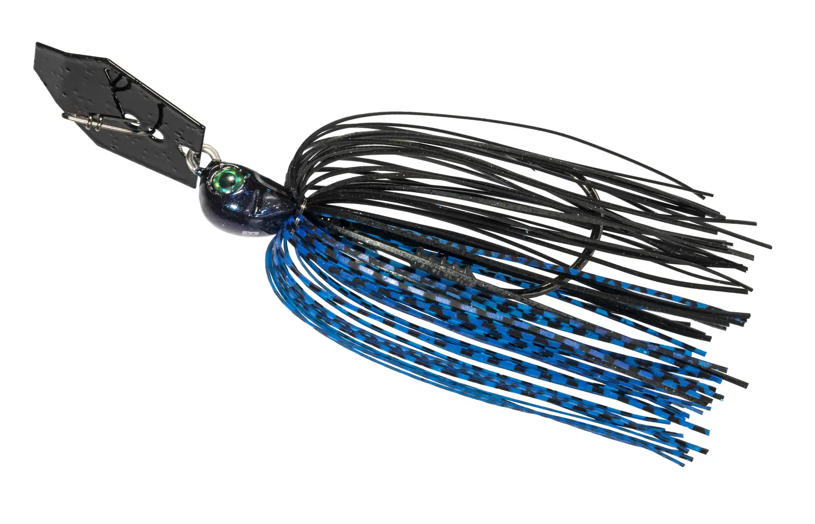 Z-Man Chatterbait Elite Evo 3/8 Oz Black/Blue