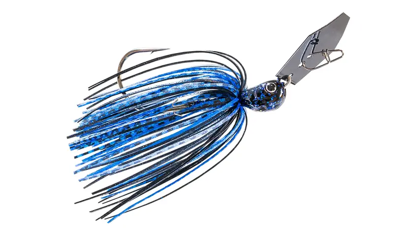 Z-Man Chatterbait Jackhammer 1/2oz - Black/Blue