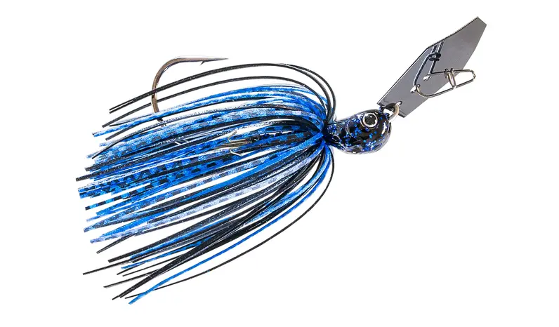 Z-Man Chatterbait Jackhammer 3/8oz - Black/Blue