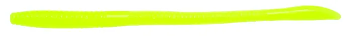 Z-Man 7" Floating Worm 8pk - Hot Chartreuse