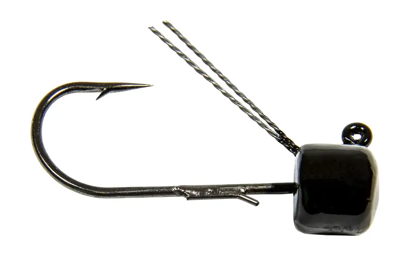 Z-Man 1/5oz Pro Shroomz Weedless 4pk - Black