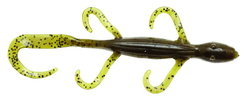 Z-Man 6" Lizard 6pk - Green Pumpkin