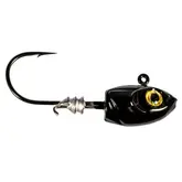 Z-Man Micro Shad Headz 1/8 Oz Black 4 Pack