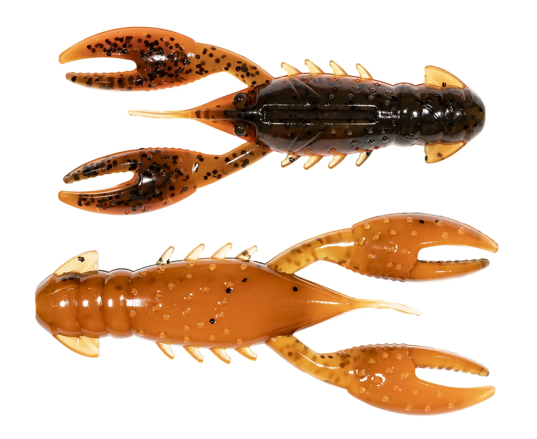 Z-Man 3.5" Pro Crawz 3pk - Green Pumpkin/Orange