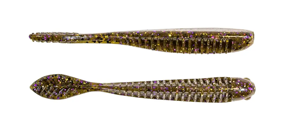 Z-Man 3.5" Trick Shotz 6pk - Green Pumpkin Goby