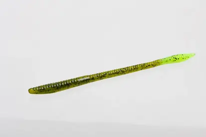 Zoom Trick Worm 20pk - Watermelon Chartreuse