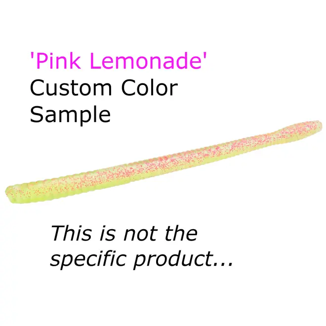 Zoom Trick Worm 20pk - Pink Lemonade