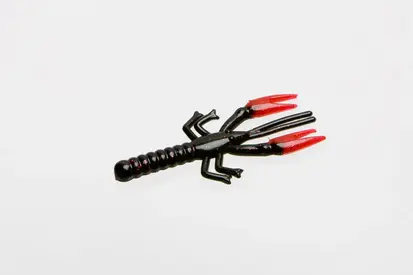 Zoom 3.25" Lil Critter Craw 12pk - Black Red...