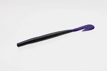Zoom 6" UV Speed Worm 15pk - Junebug Red