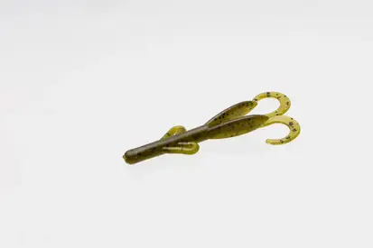 Zoom 3" Tiny Brush Hog 15pk - Green Pumpkin