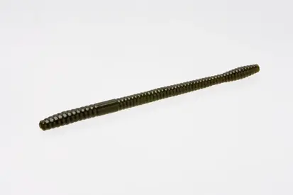 Zoom Magnum Trick Worm 8pk - Green Pumpkin