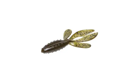 Zoom 3.5" Z-Hog Jr 10pk - Green Pumpkin